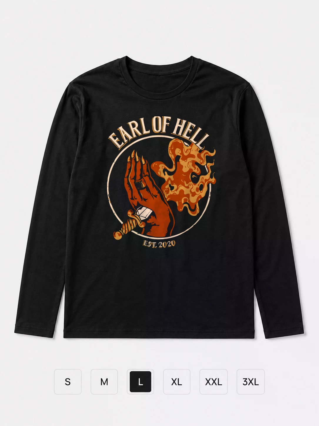 Лонгслив Earl of hell