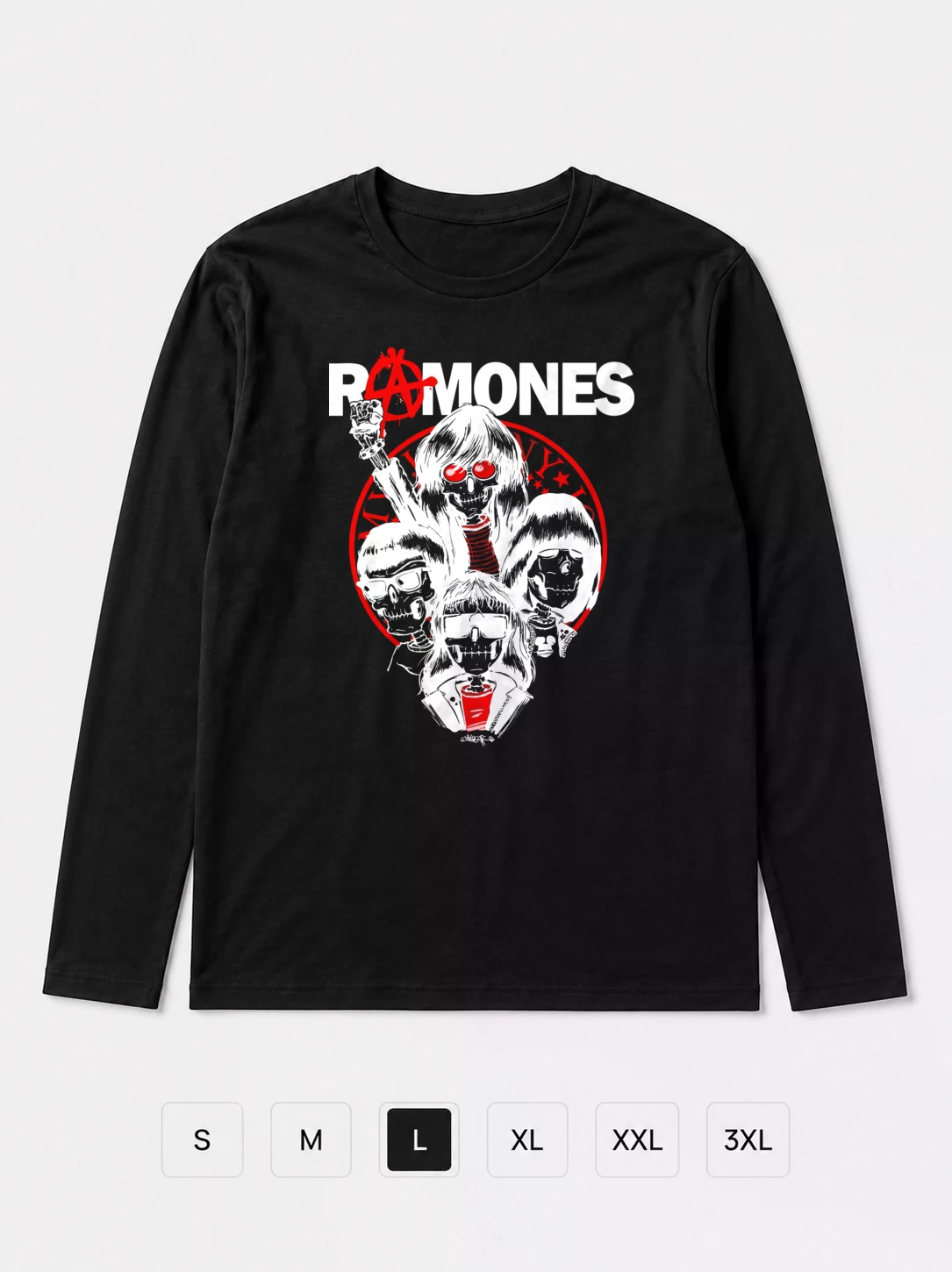 Лонгслив Ramones