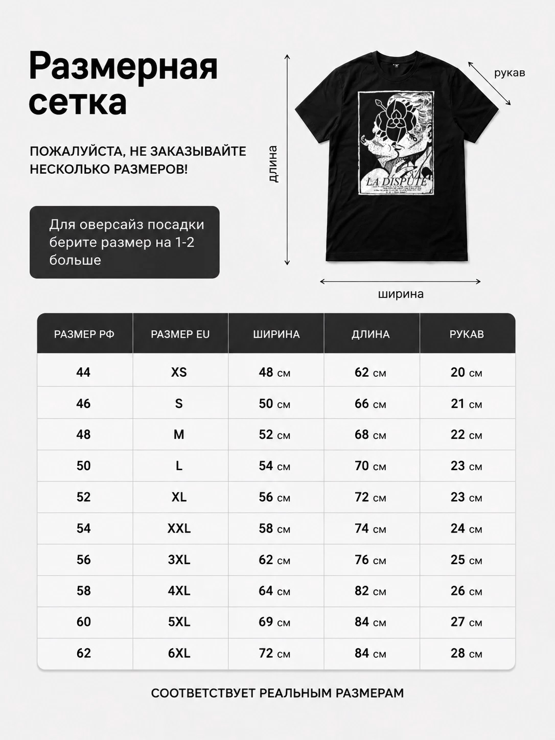 Детали: Футболка La Dispute