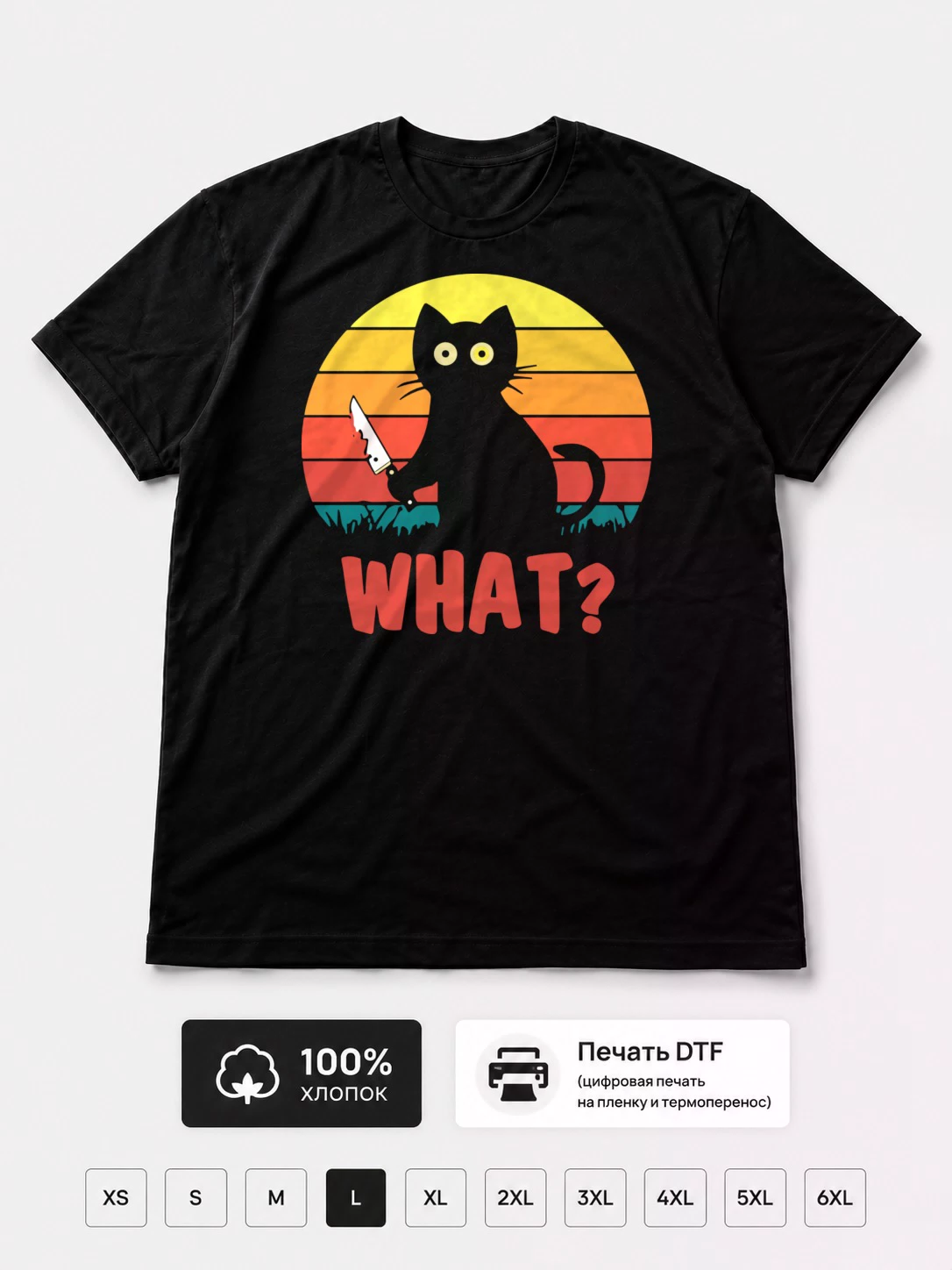 Футболка What?