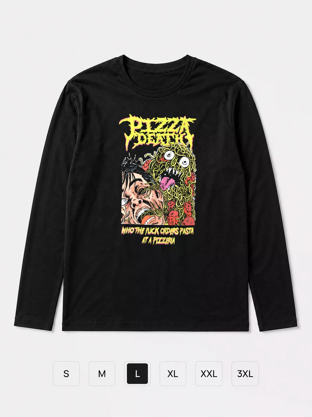 Лонгслив Pizzaeath
