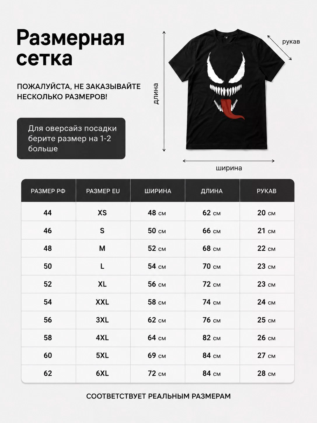 Детали: Футболка Веном