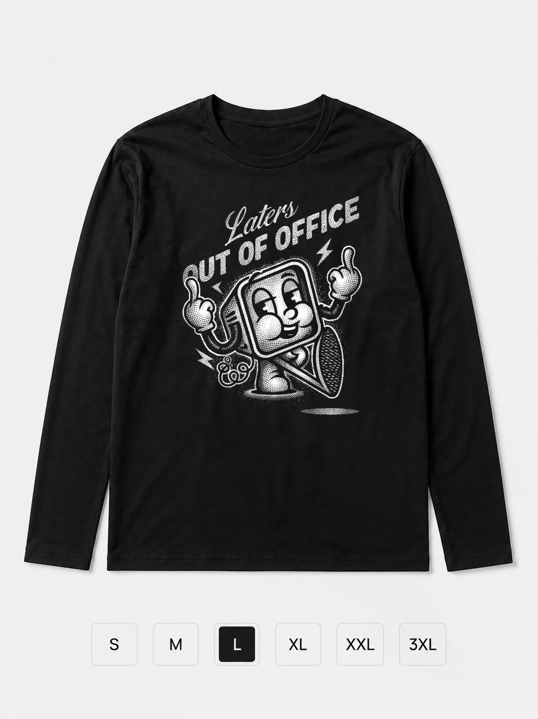 Лонгслив Out of Office