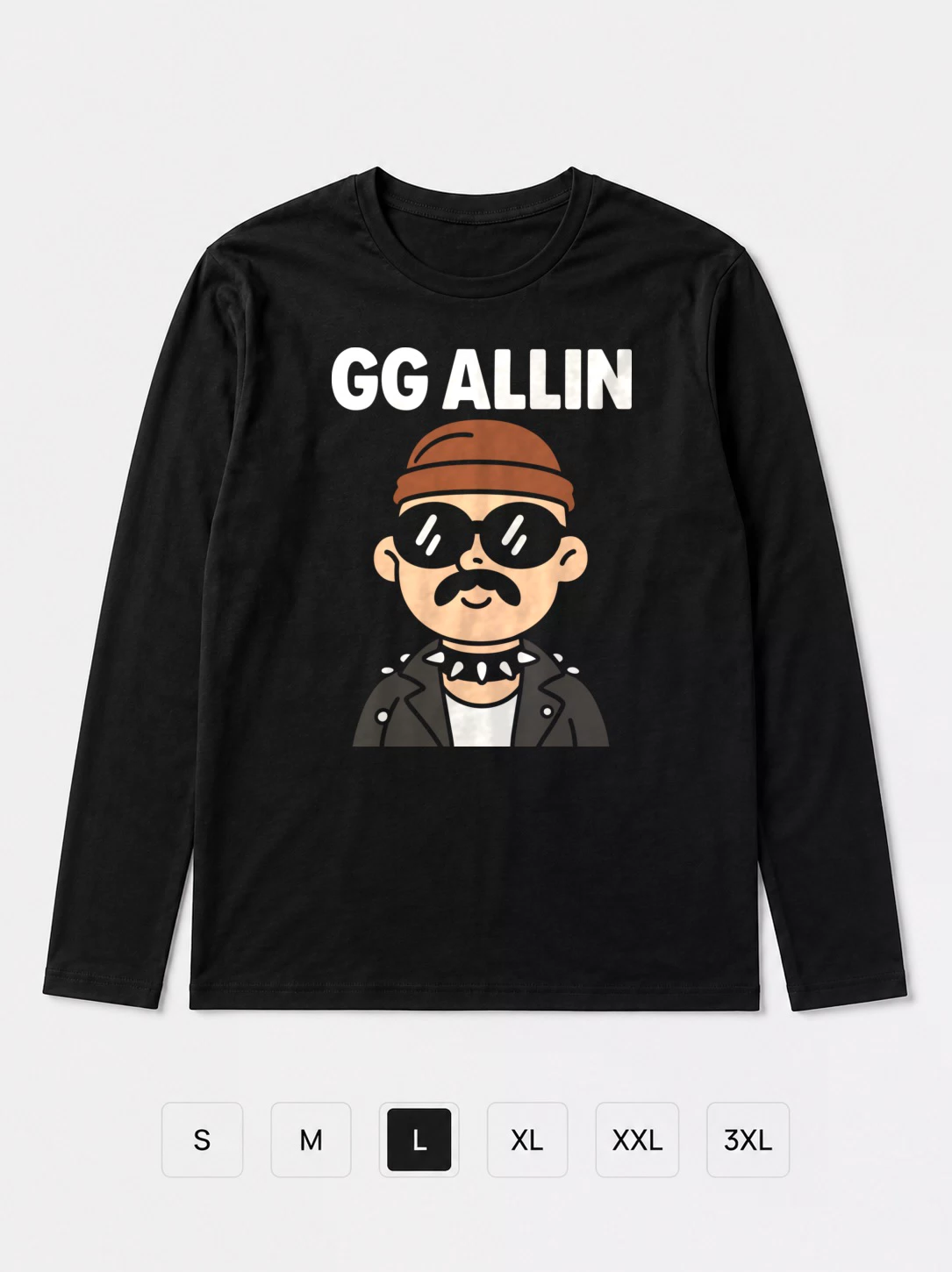 Лонгслив GG Allin прикол