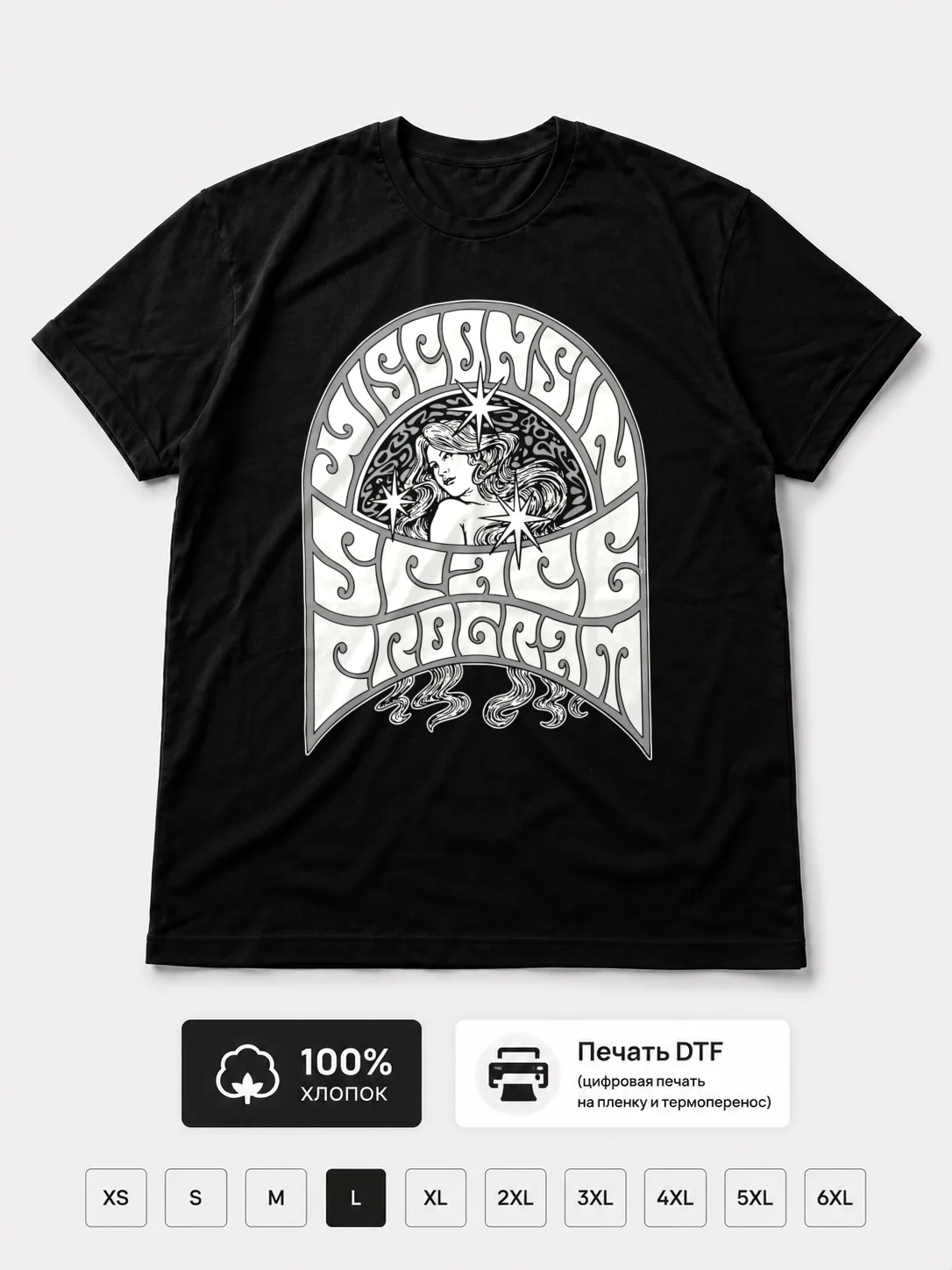 Футболка Wisconsin space program