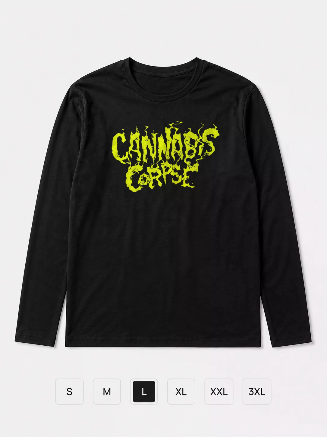 Лонгслив Cannabis corpse