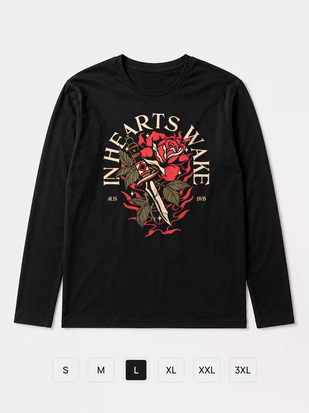 Лонгслив In hearts Wake
