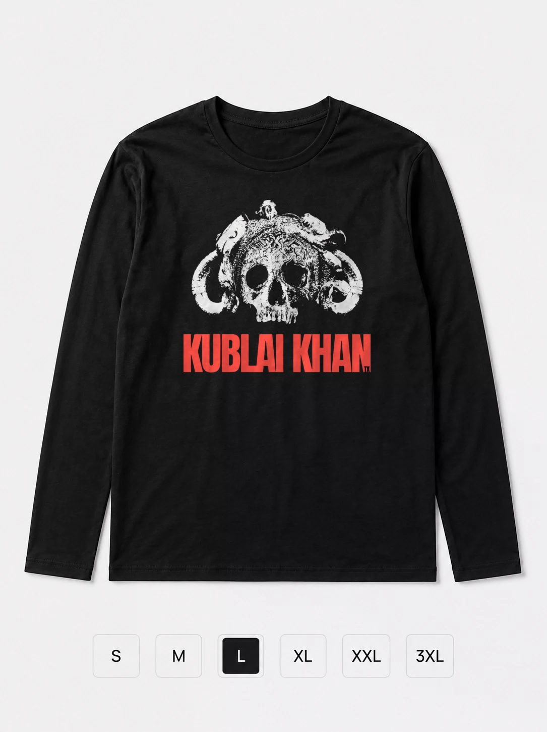 Лонгслив Kublai khan