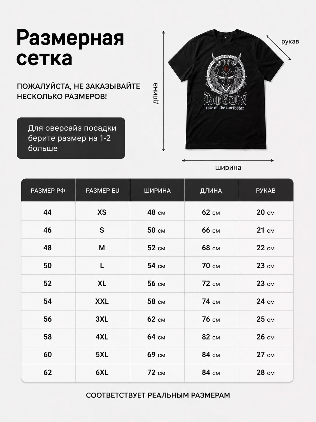 Детали: Футболка Rise of the northstar