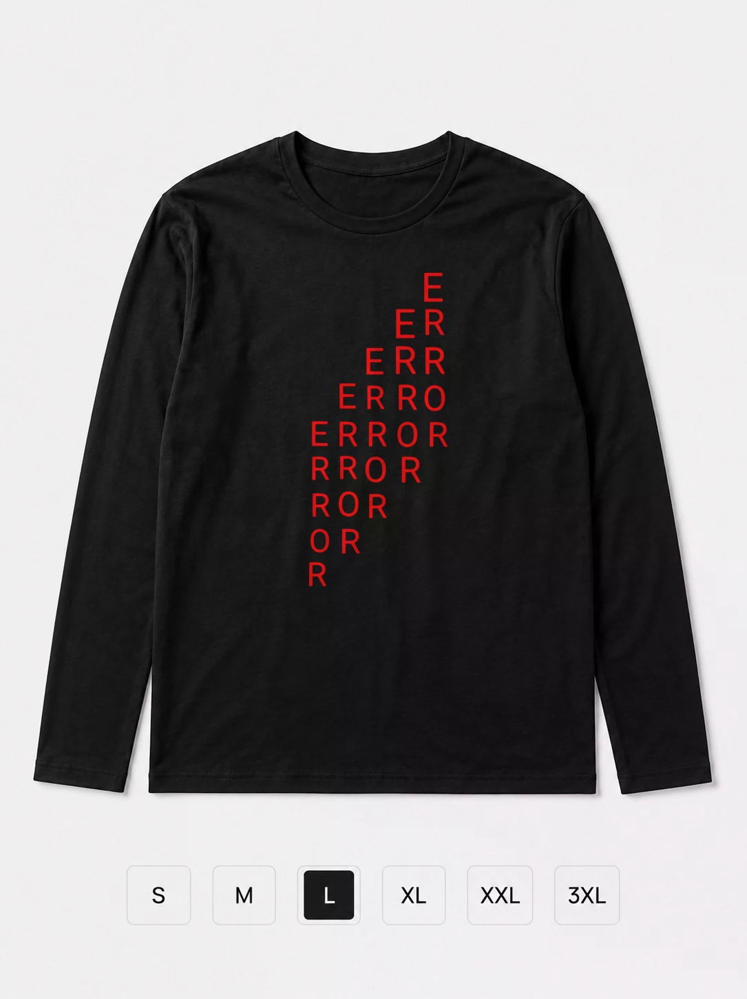 Лонгслив Error