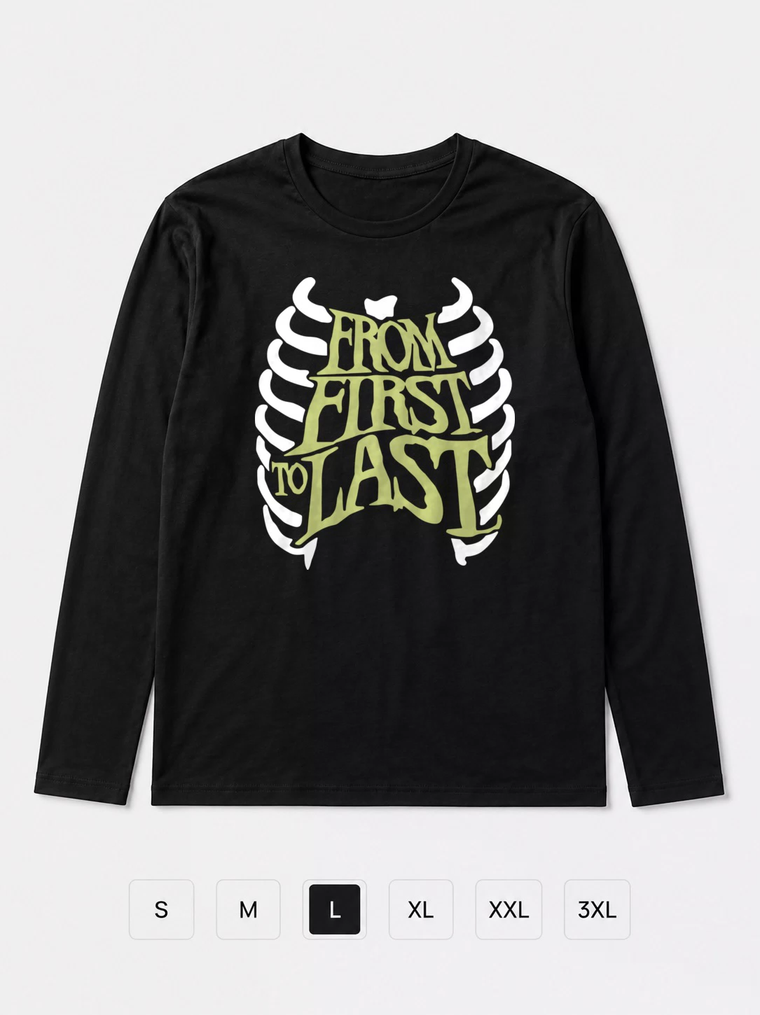 Лонгслив From First To Last панк