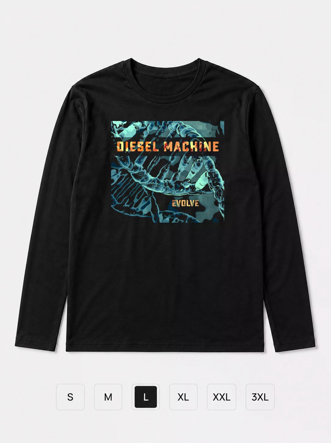 Лонгслив Diesel Machine