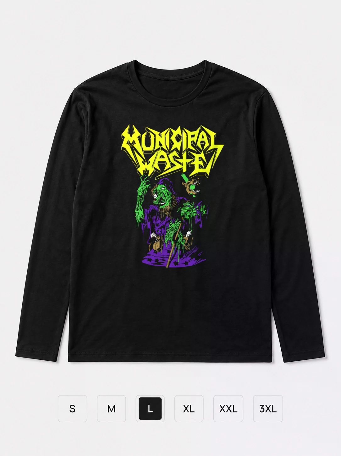 Лонгслив Municipal Waste