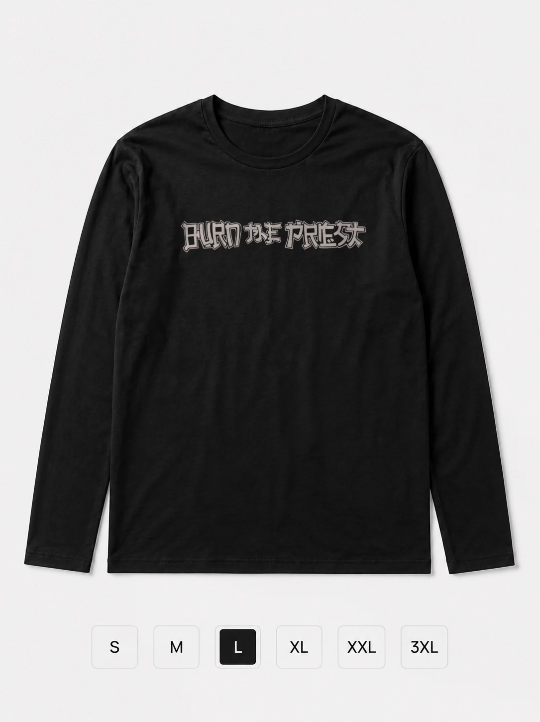 Лонгслив Burn the priest