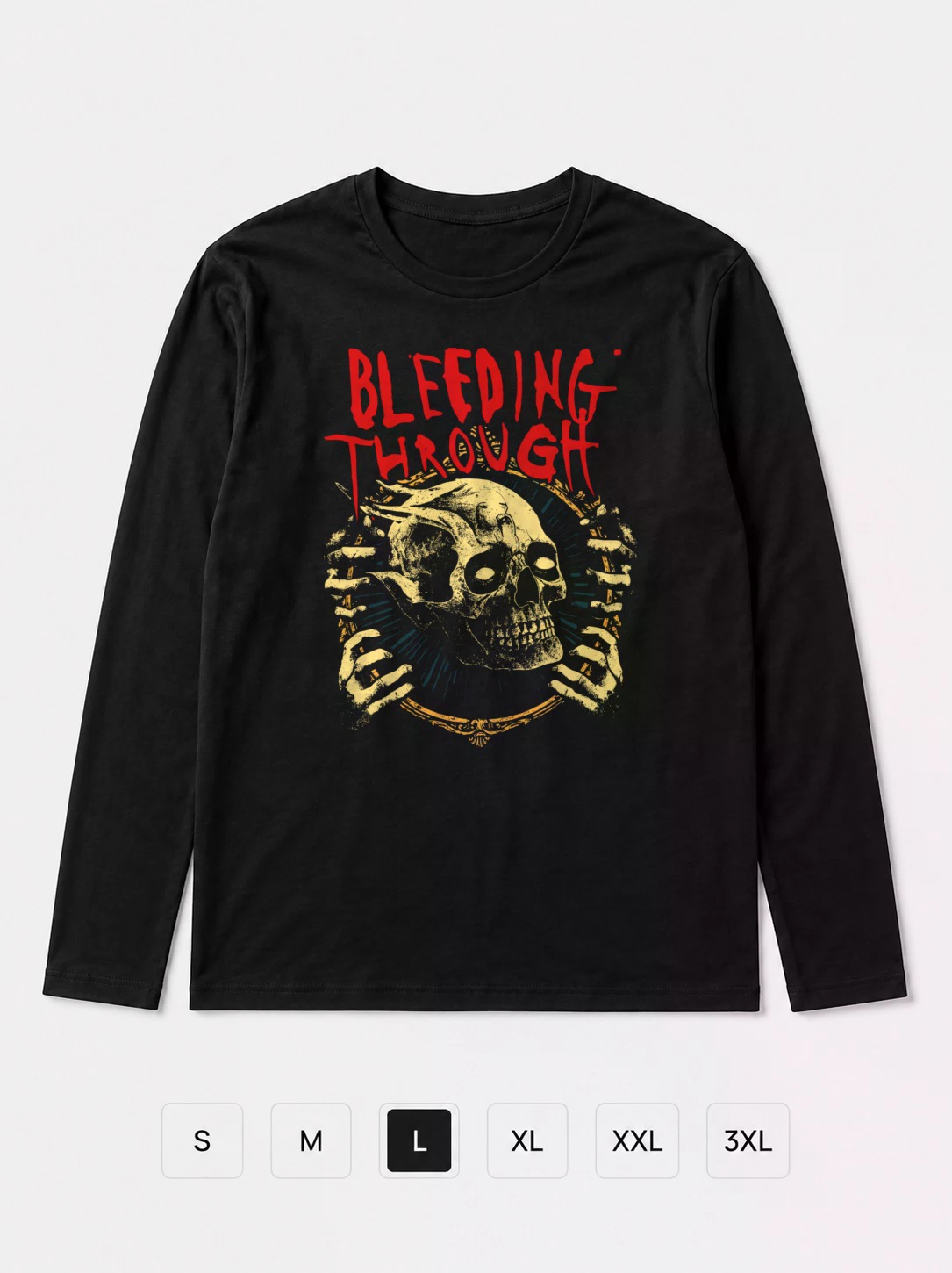 Лонгслив Bleeding Through