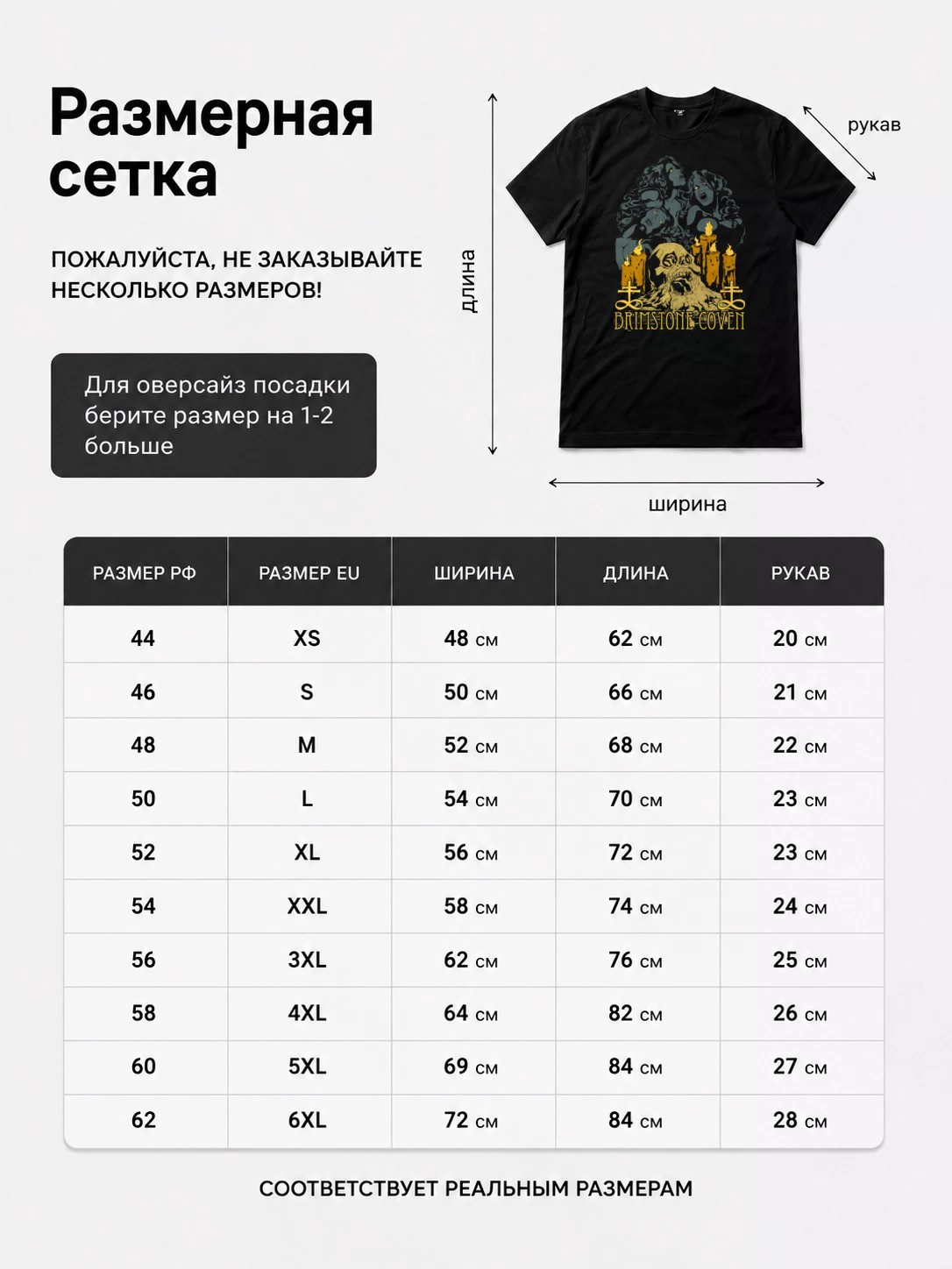 Детали: Футболка Brimstone Coven