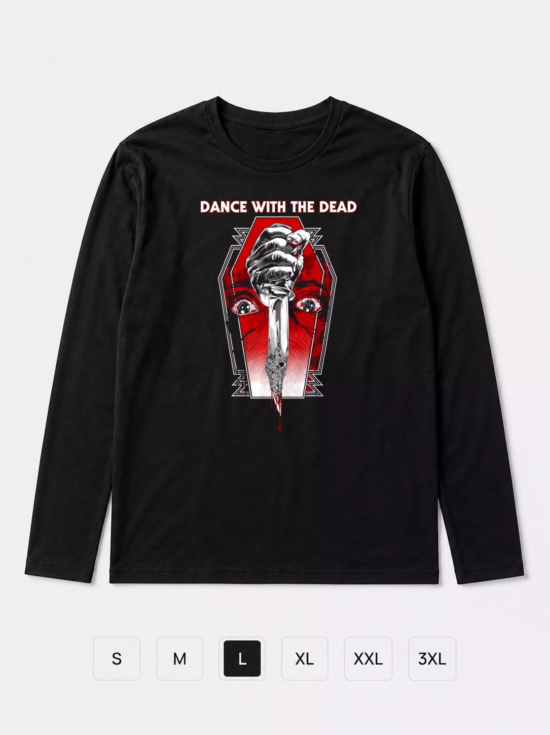 Лонгслив Dance with the dead