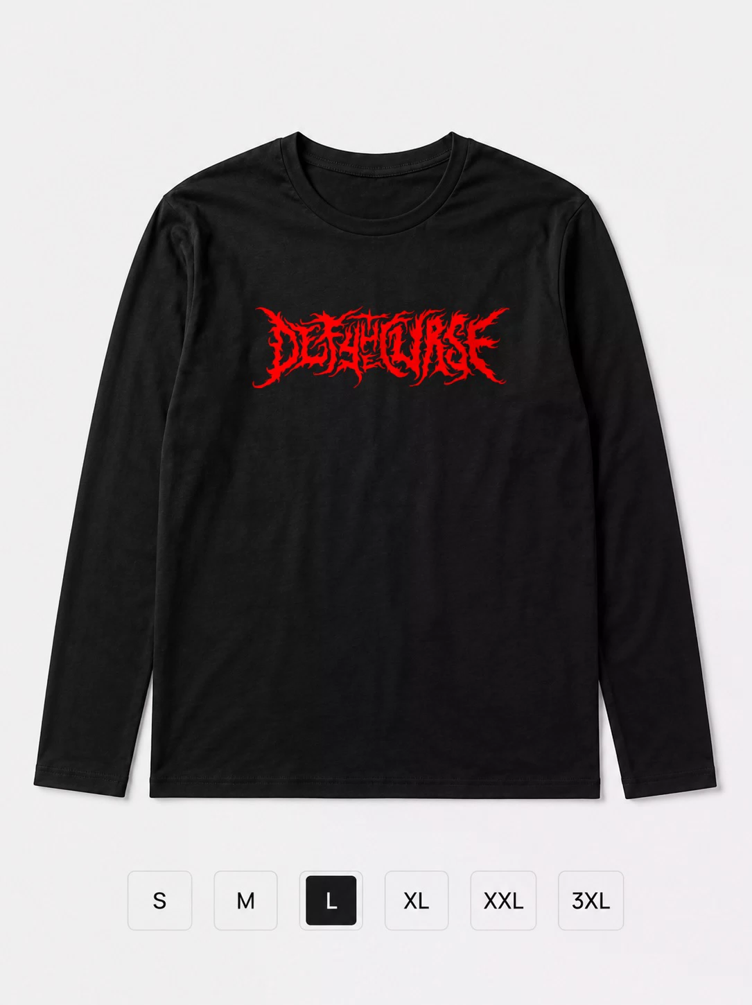 Лонгслив Defy the curse
