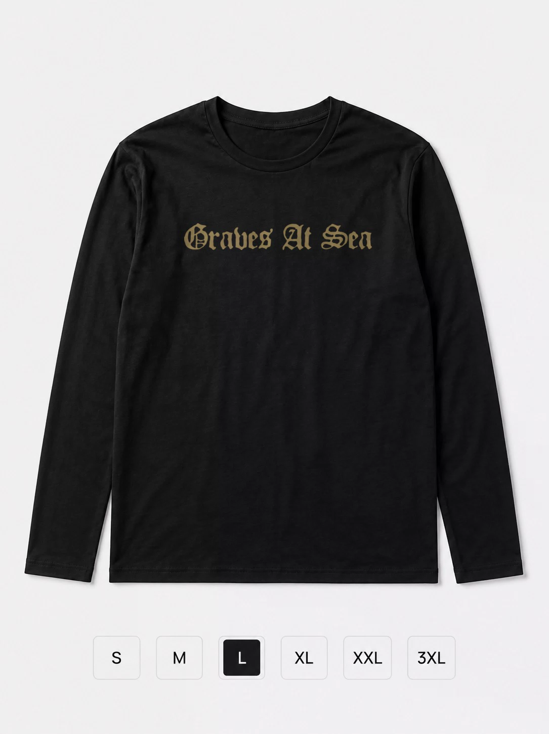 Лонгслив Graves At Sea