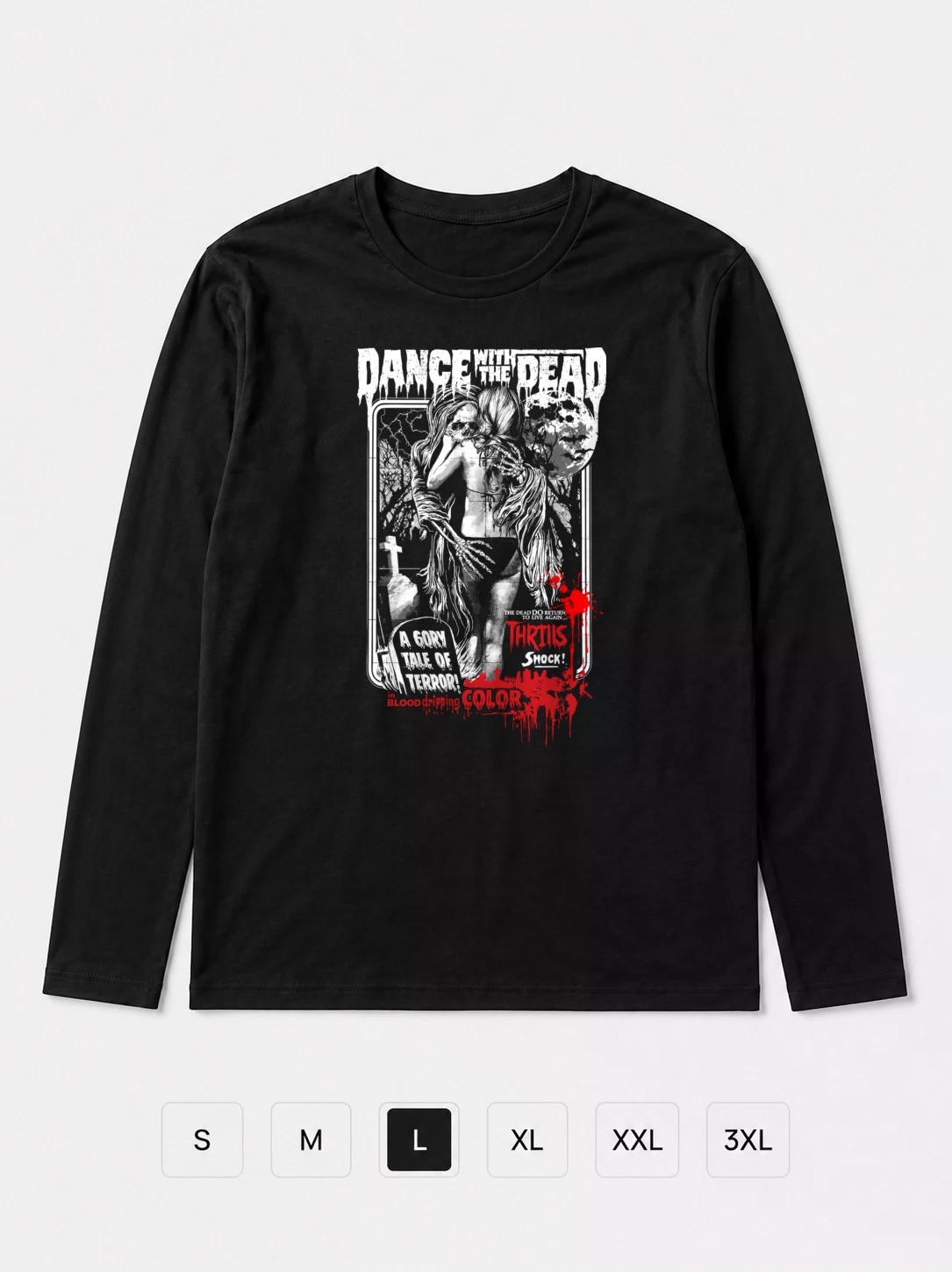 Лонгслив Dance with the dead
