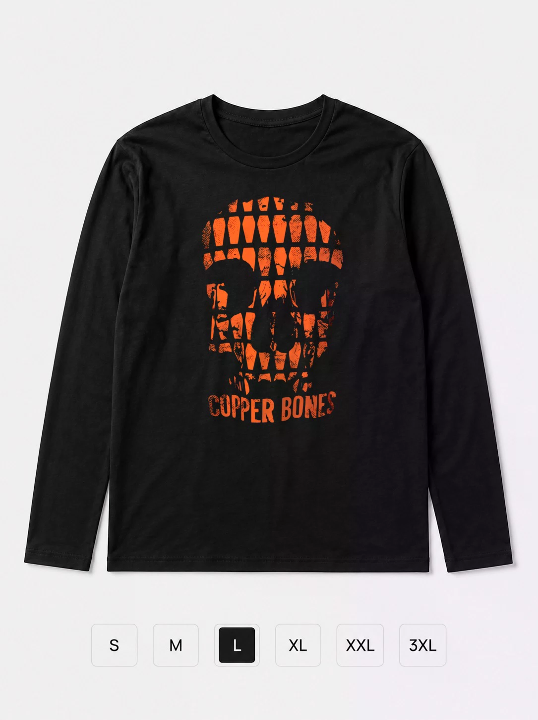 Лонгслив Copper bones