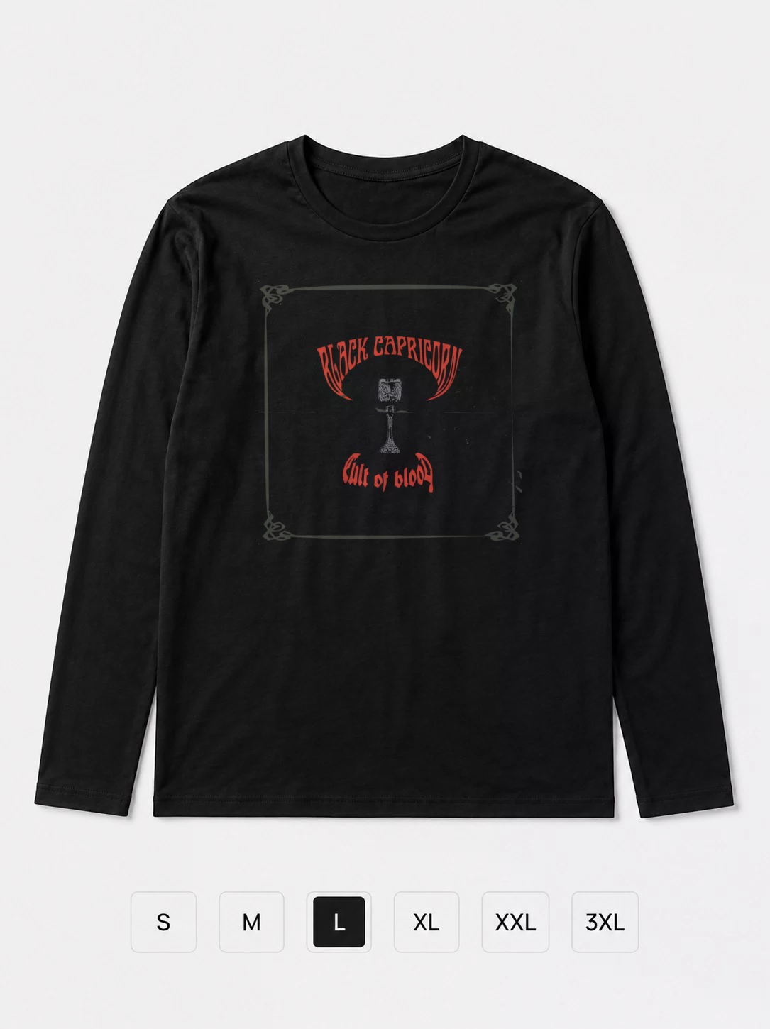 Лонгслив Black Capricorn
