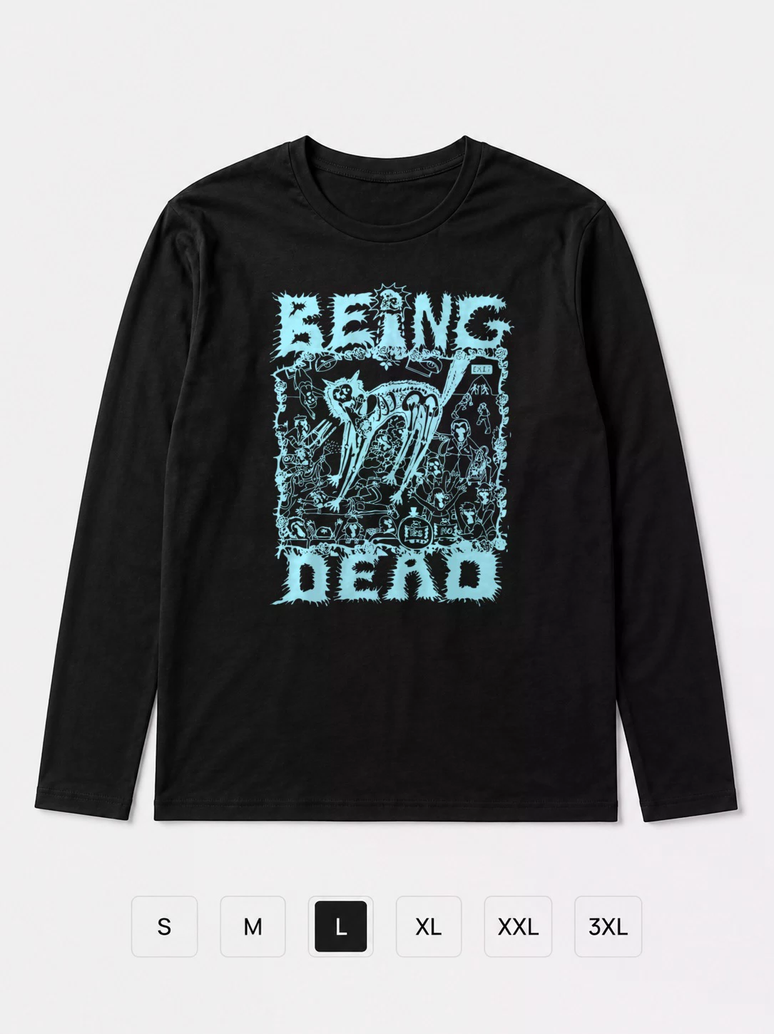 Лонгслив Being dead