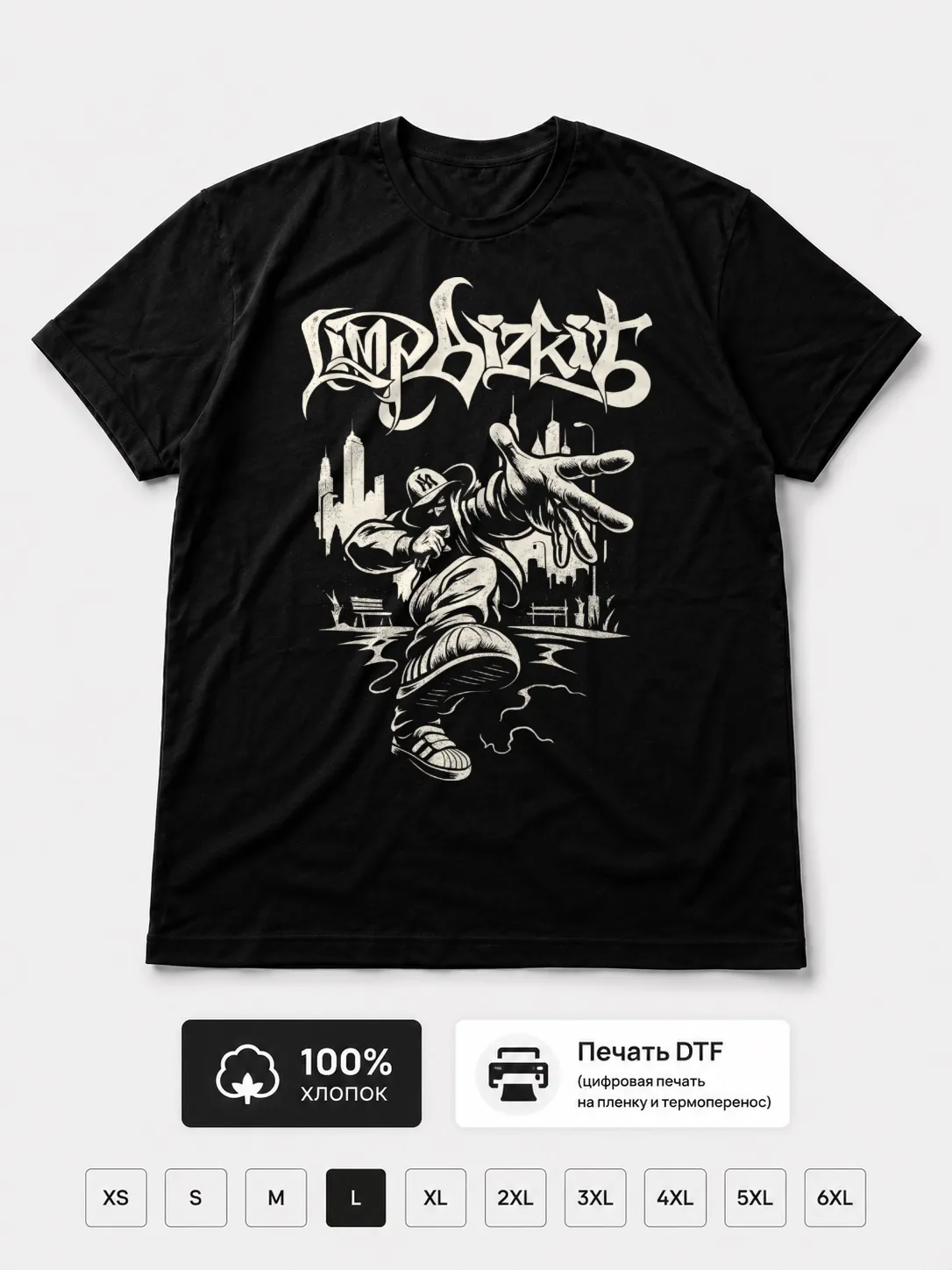 Футболка Limp Bizkit ньюметал