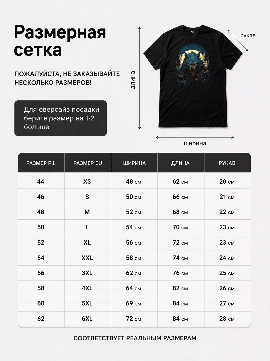 Детали: Футболка Волк