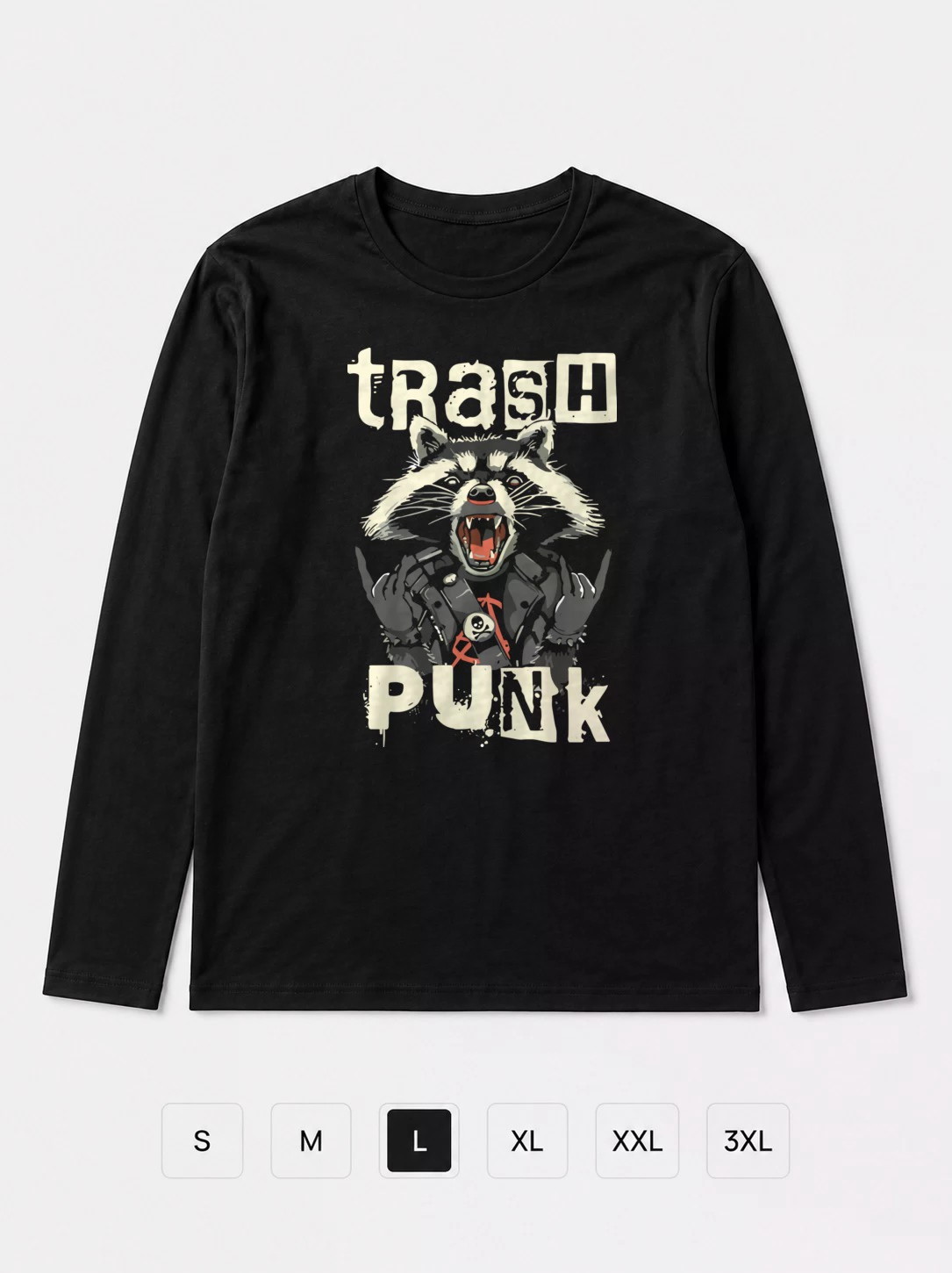 Лонгслив Trash Punk