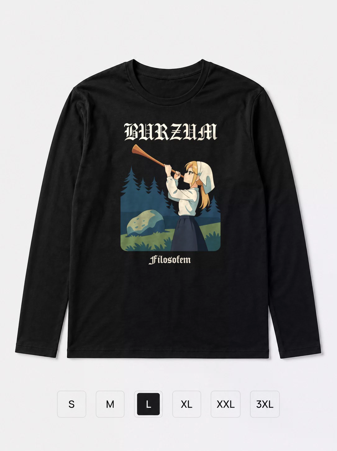 Лонгслив Burzum прикол