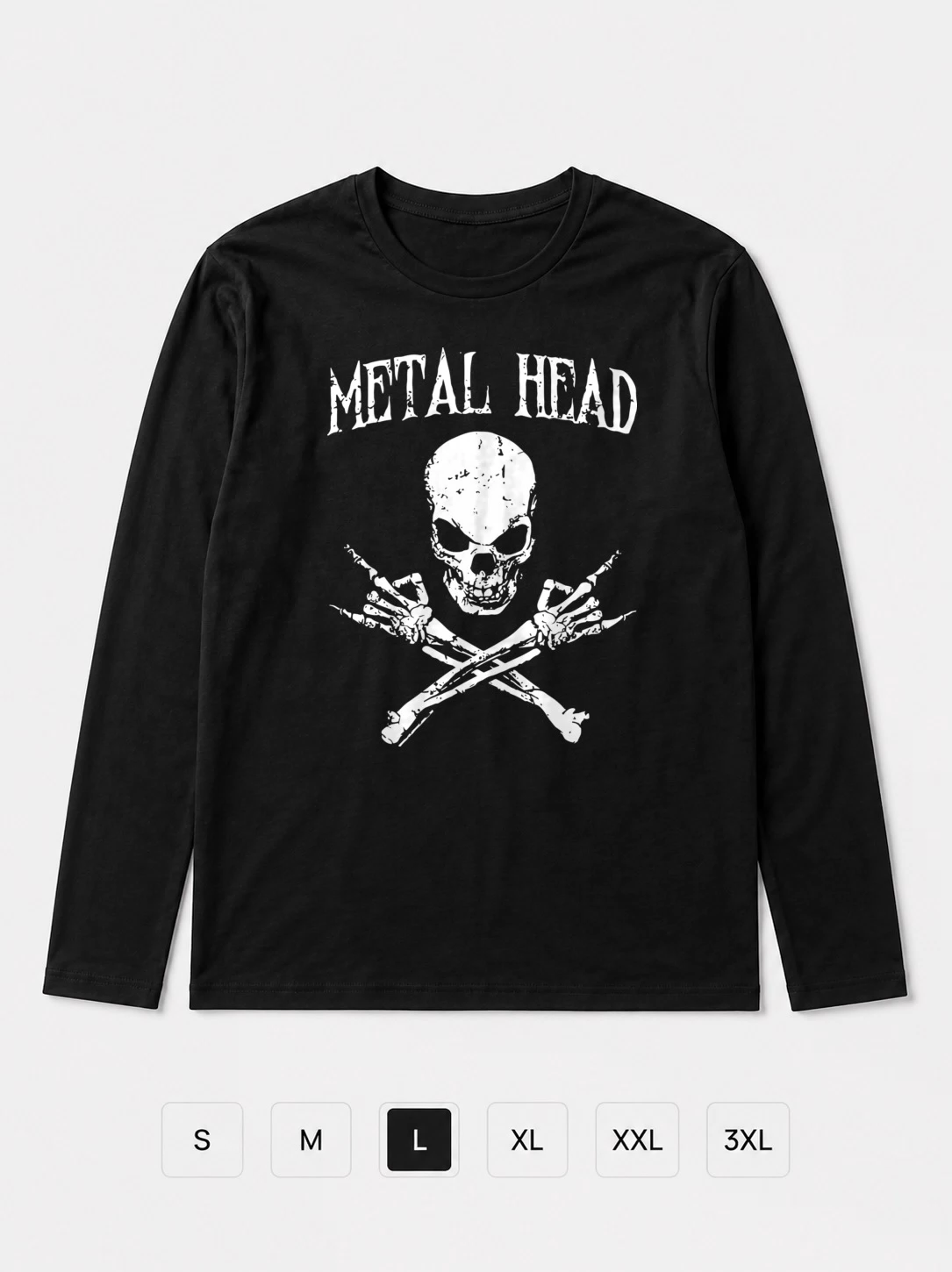 Лонгслив Metal Head