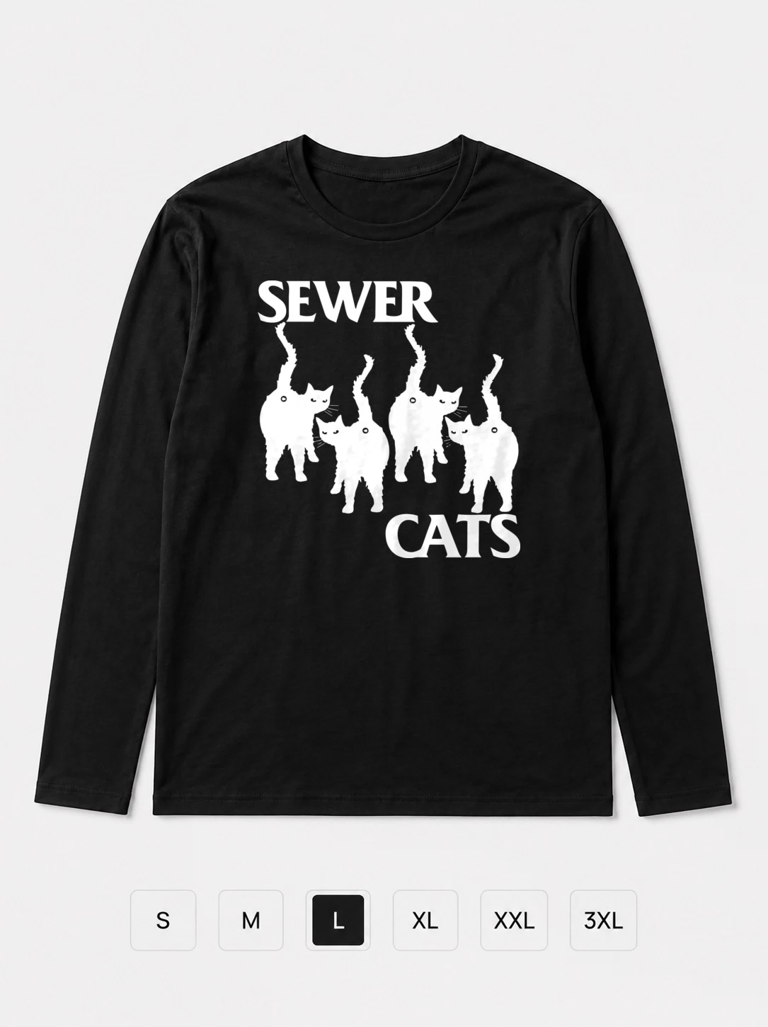Лонгслив The sewer cats