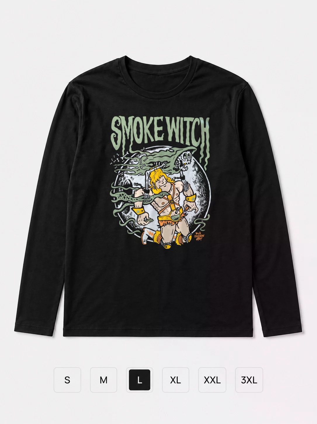 Лонгслив Smoke witch