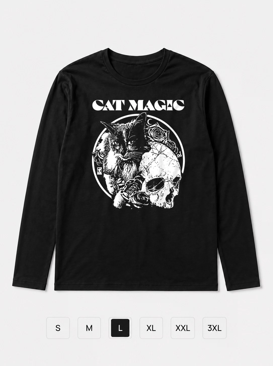 Лонгслив Cat magic