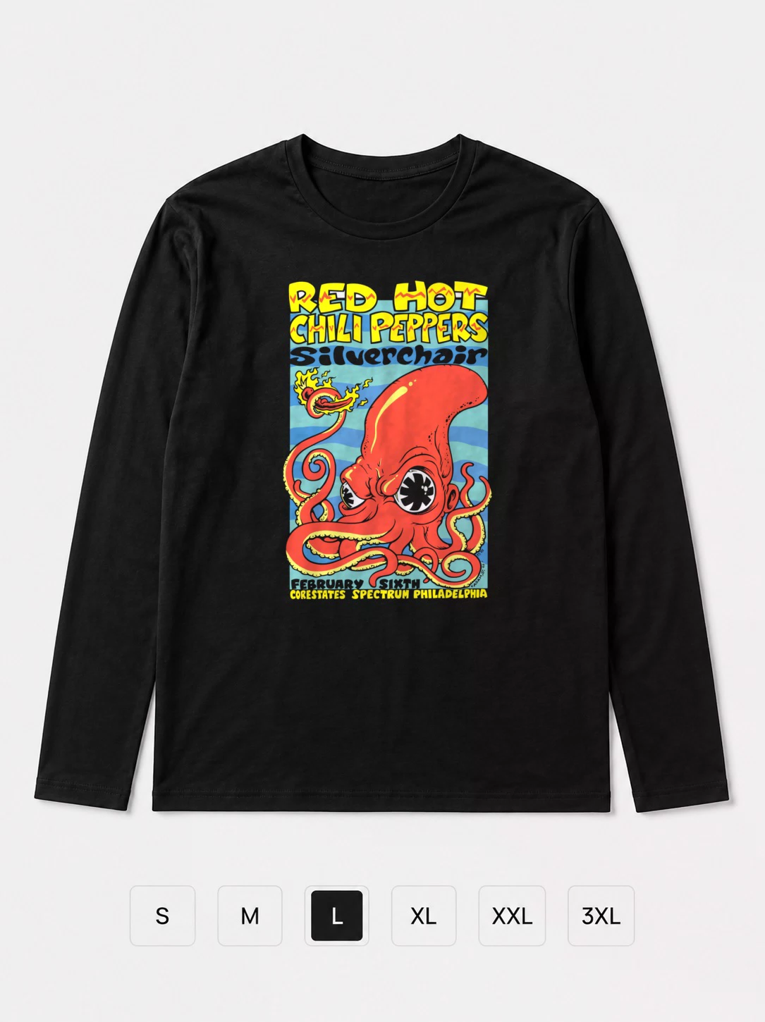 Лонгслив Red Hot Chili Peppers