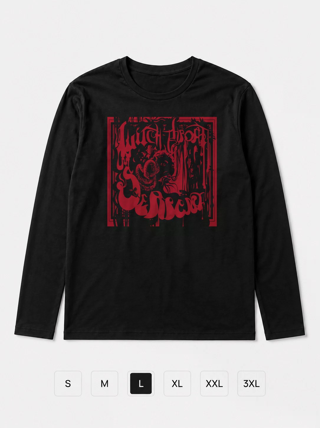 Лонгслив Witch Throat