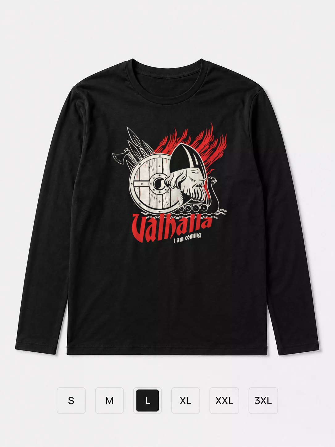 Лонгслив Valhalla I'm Coming