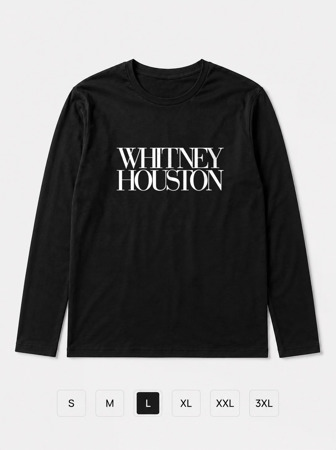 Лонгслив Whitney houston