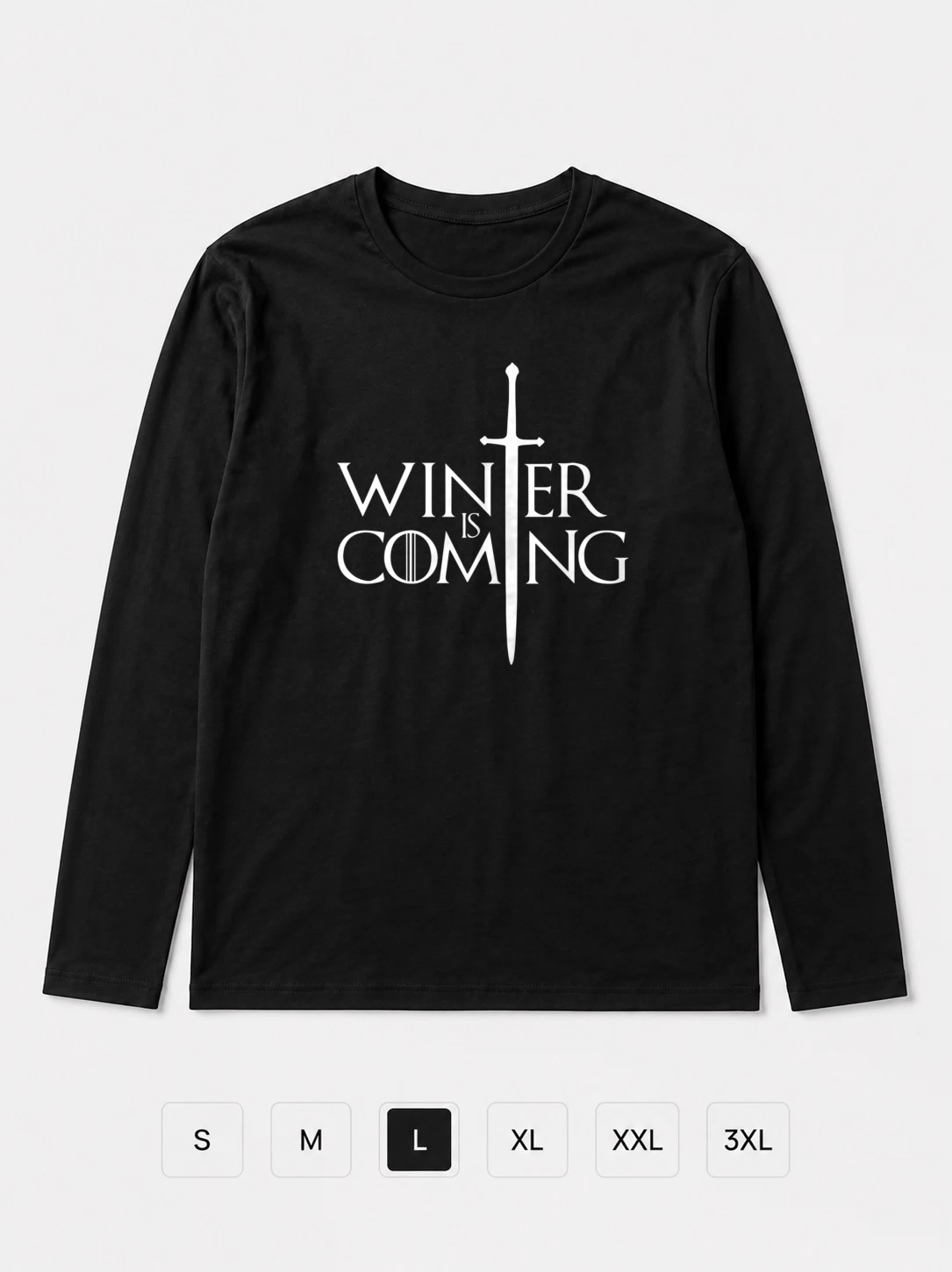 Лонгслив Winter is coming