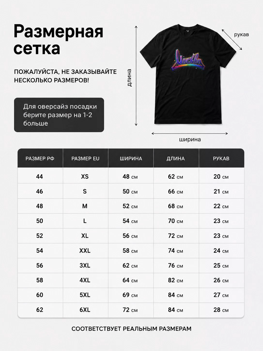 Детали: Футболка Москва