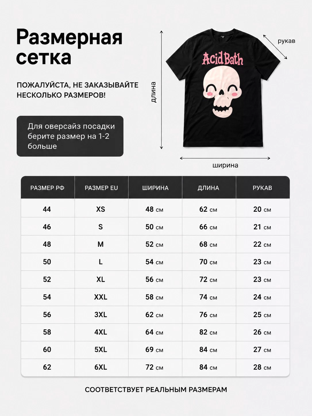 Детали: Футболка Acid Bath прикол