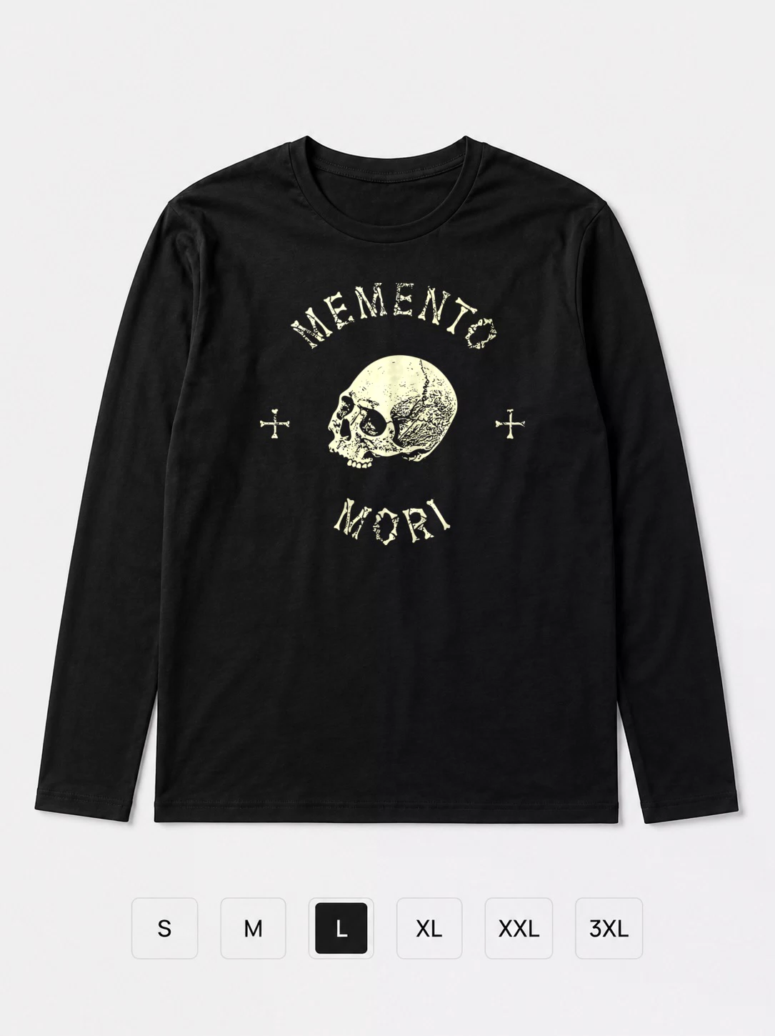 Лонгслив Memento Mori
