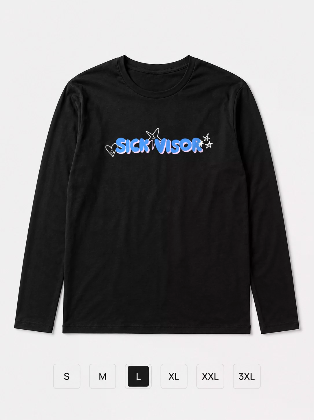 Лонгслив Sick visor