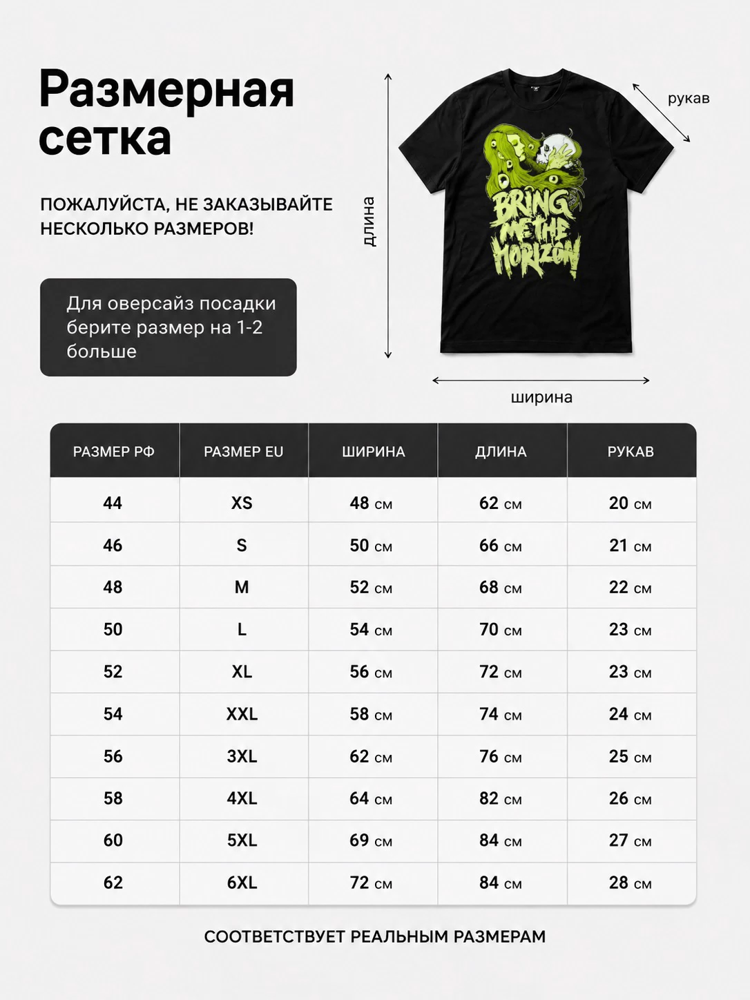 Детали: Футболка Bring Me The Horizon