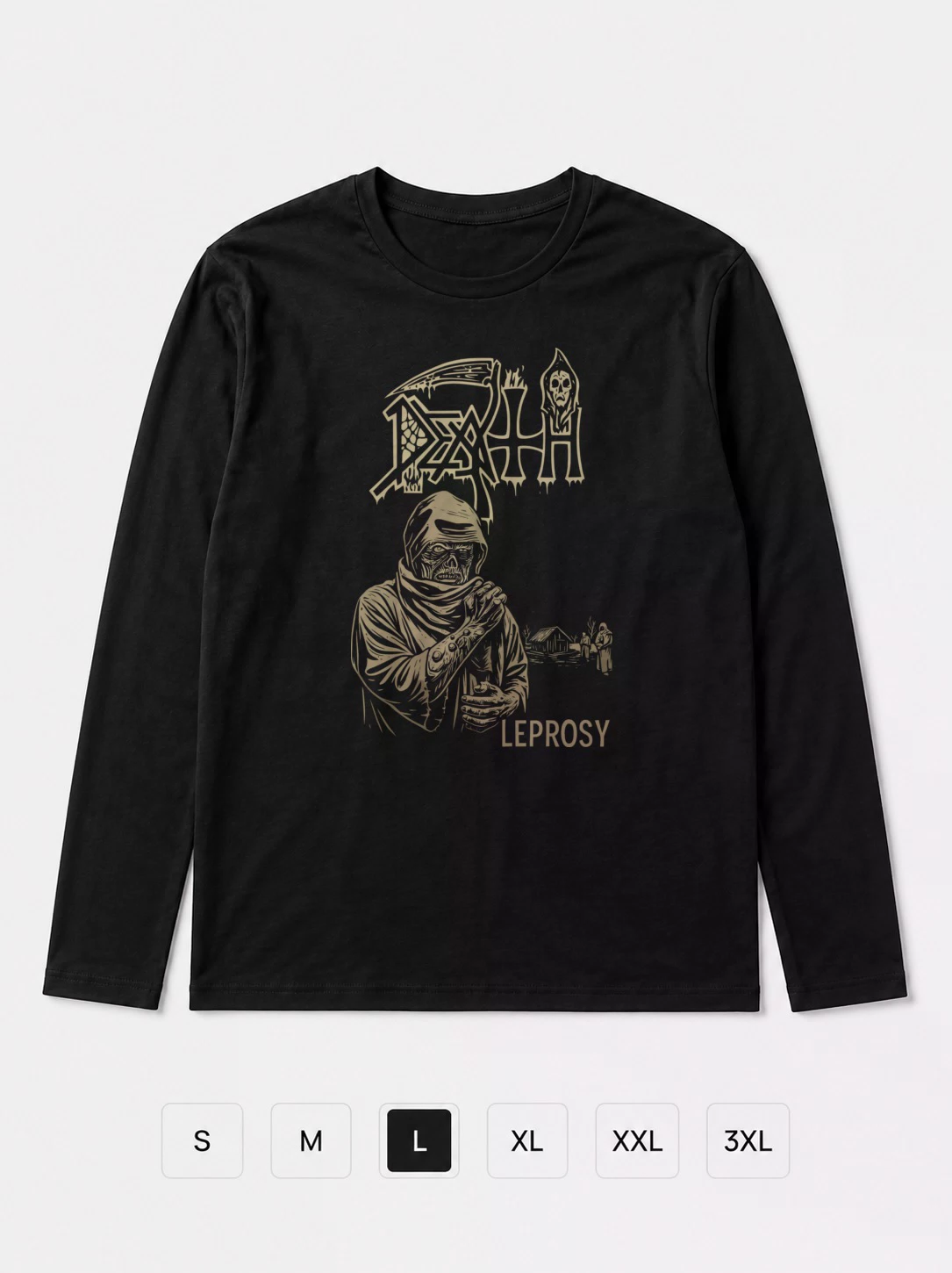 Лонгслив Death Leprosy Fan Art