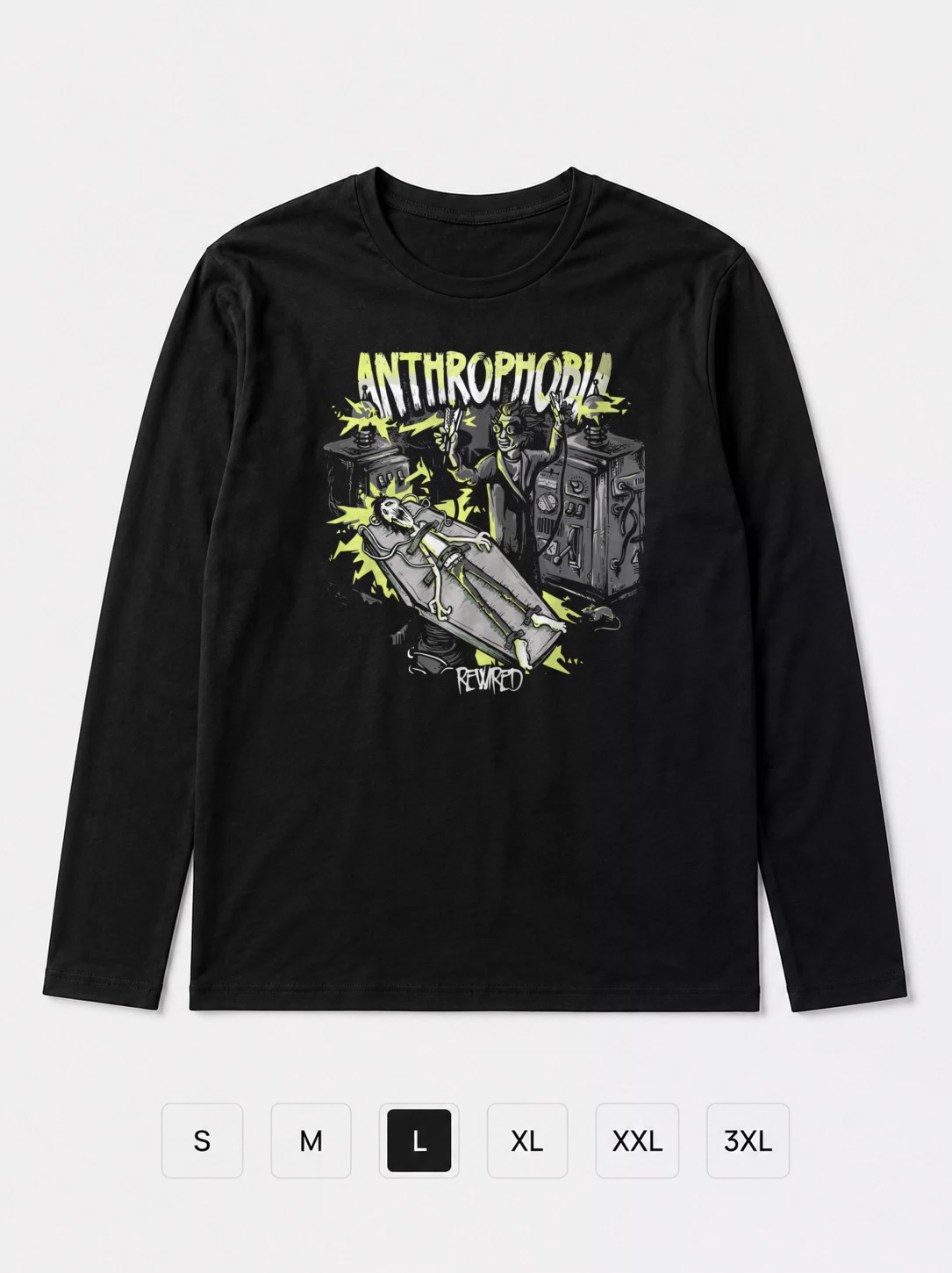 Лонгслив Anthrophobia