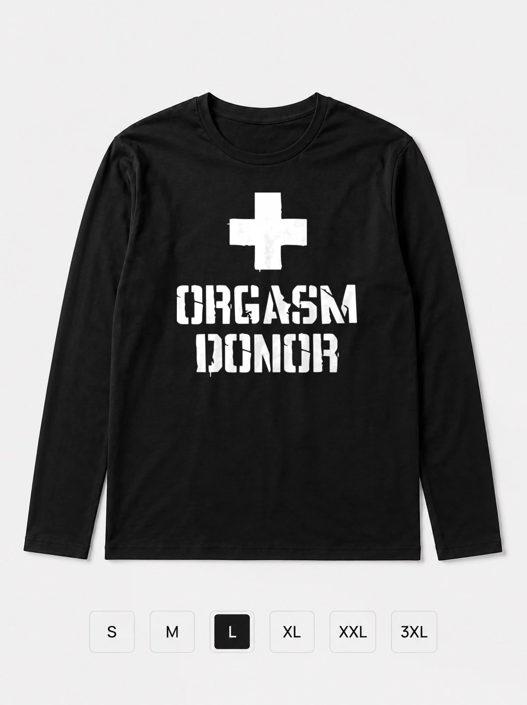 Лонгслив Orgasm Donor