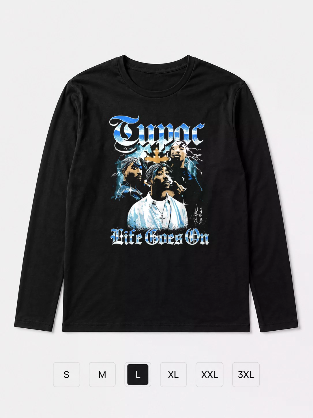 Лонгслив 2Pac