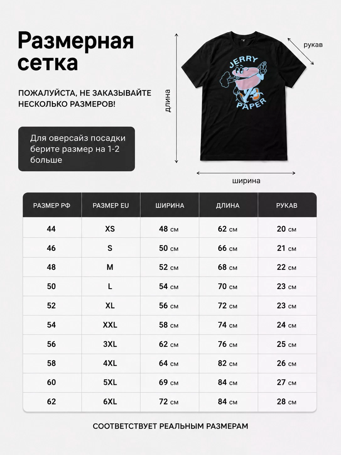 Детали: Футболка Jerry paper